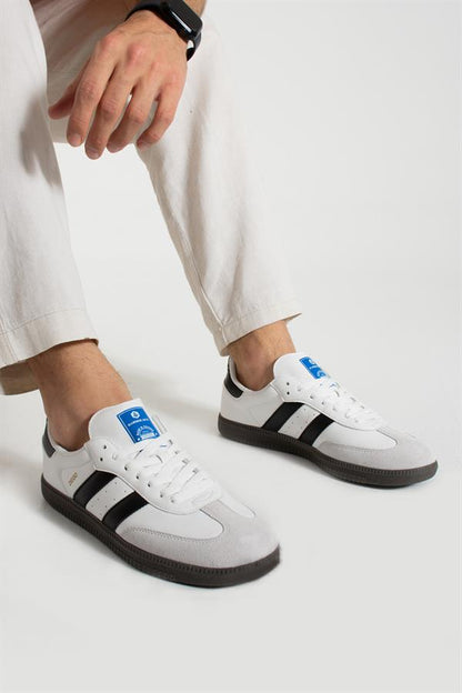Diego White Men's Athletic Shoes
