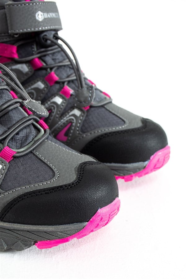 Waterproof Grey Fuchsia Outdoor Children's Boots