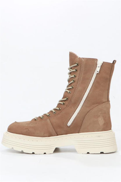 Loberia Genuine Leather Sand Women's Boot