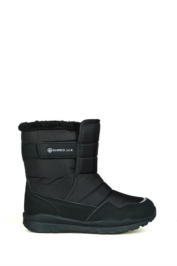 Waterproof Black Outdoor Kids' Boots