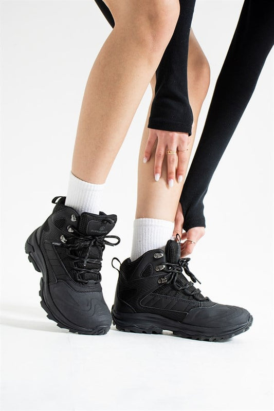 Waterproof Black Outdoor Women's Boots