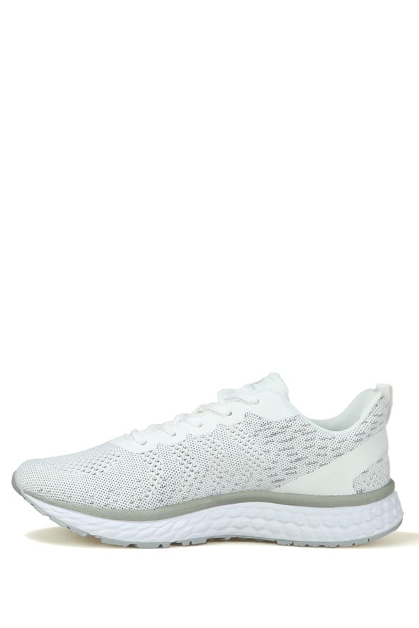 White Grey Men's Sports Shoes