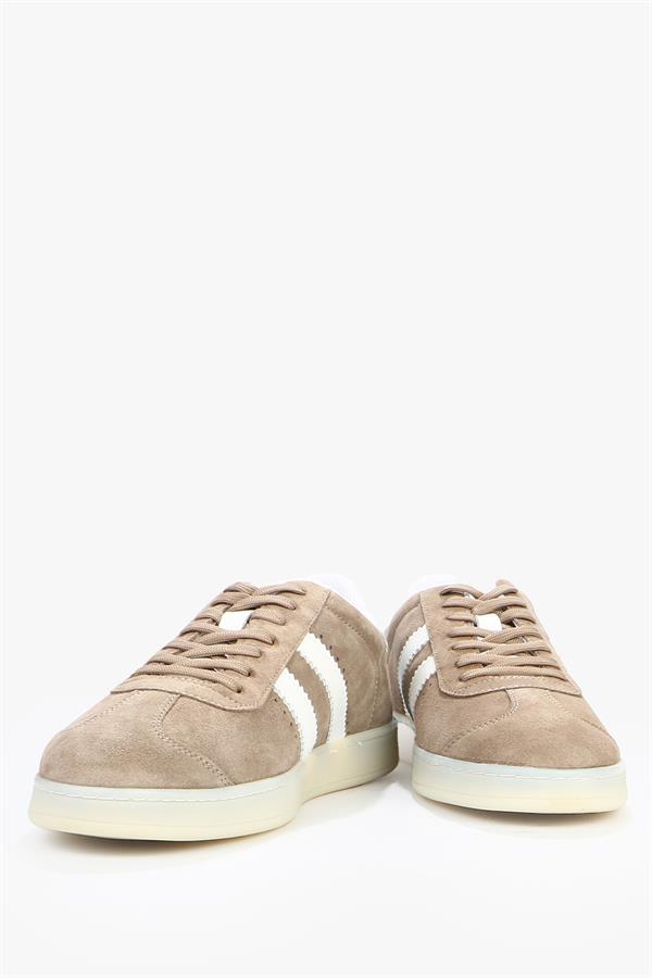 Kamiq Beige White Men's Athletic Shoes