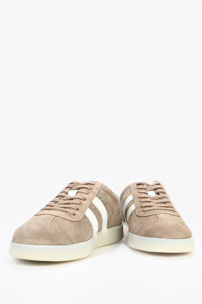 Kamiq Beige White Men's Athletic Shoes