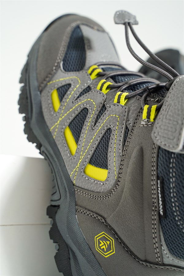 Waterproof Gray Outdoor Kids Boots