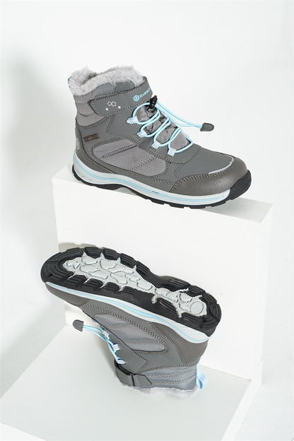 Moreno Waterproof Grey Outdoor Kids Boots