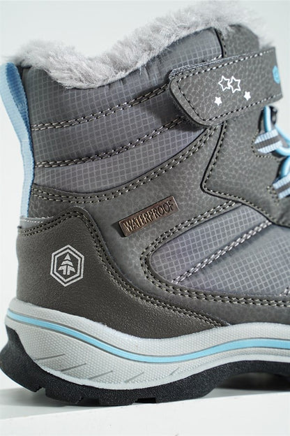 Moreno Waterproof Grey Outdoor Kids Boots