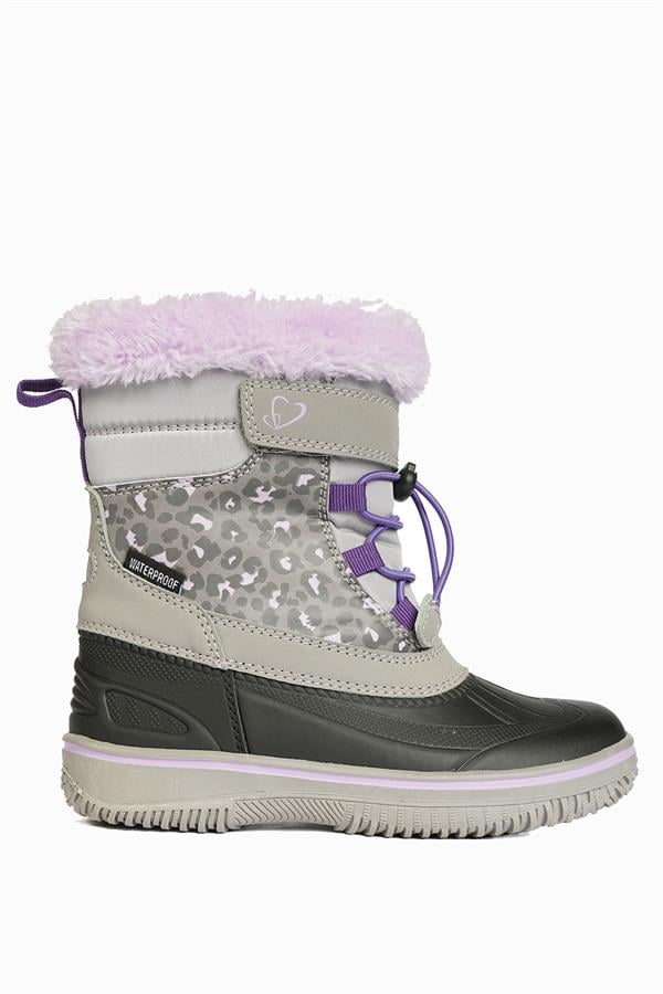 Waterproof Grey Outdoor Kids Boots