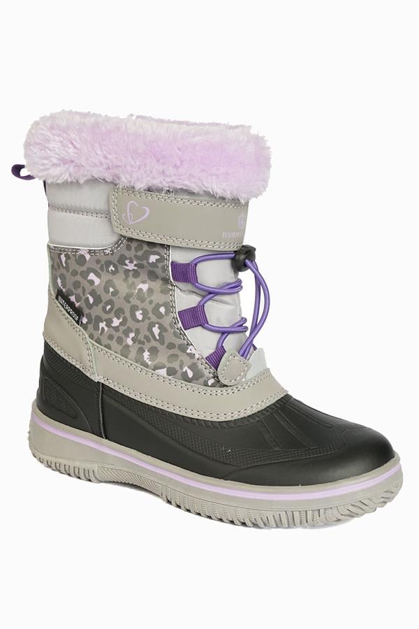 Waterproof Grey Outdoor Kids Boots