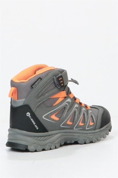 Celos Grey Outdoor Kids Boots
