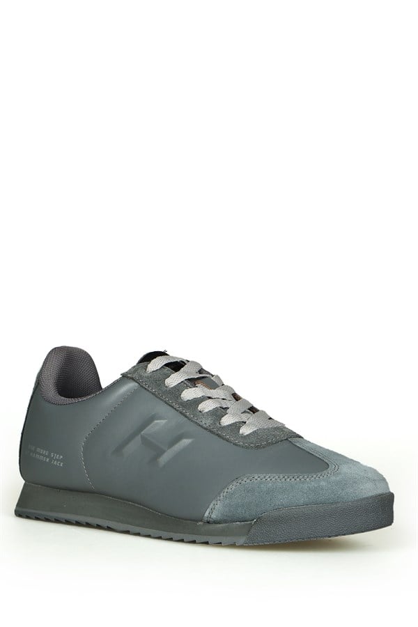 Real Leather Pico Plus Grey Men's Sports Shoes