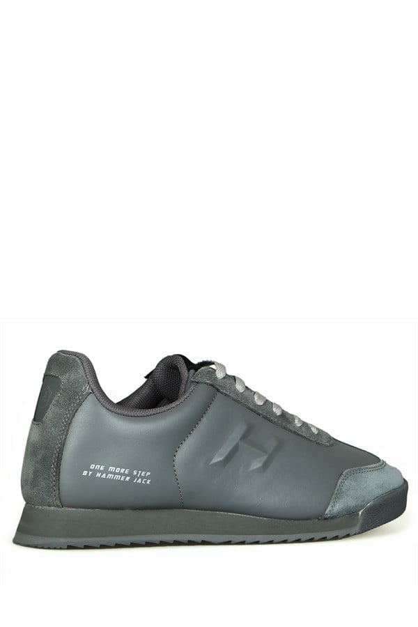 Real Leather Pico Plus Grey Men's Sports Shoes