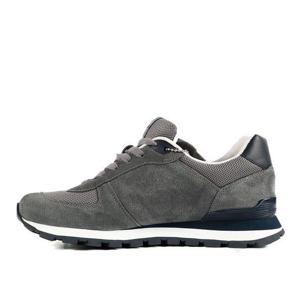 Peruvian Genuine Leather Grey Men's Sports Shoes