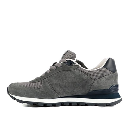 Peruvian Genuine Leather Grey Men's Sports Shoes
