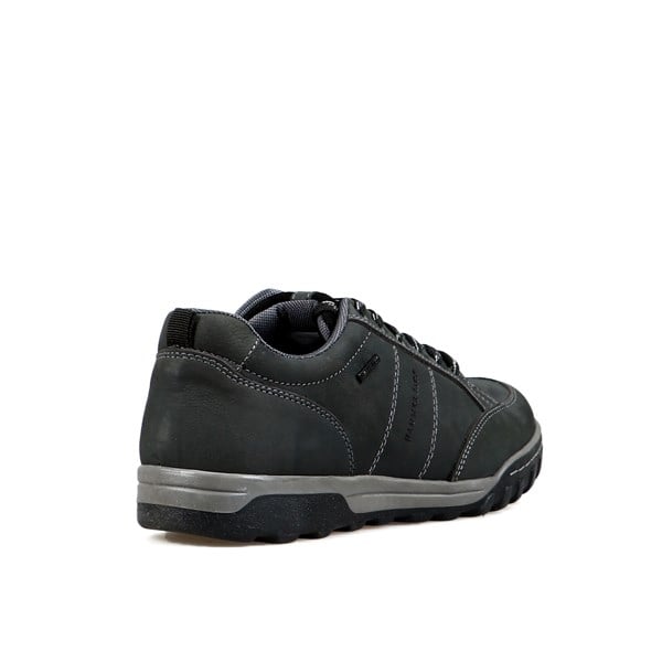 Genuine Leather Grey Men's Shoes