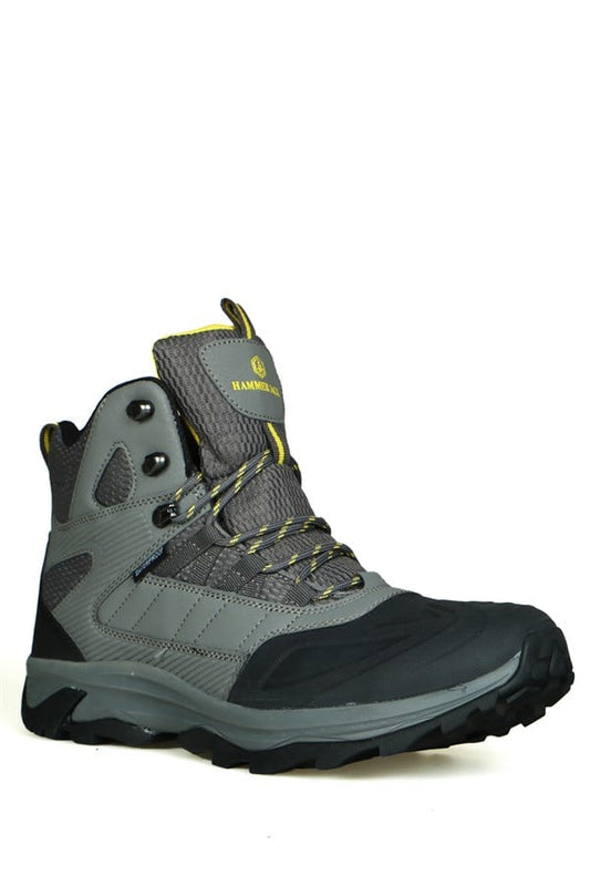 Waterproof Grey Outdoor Men's Boots