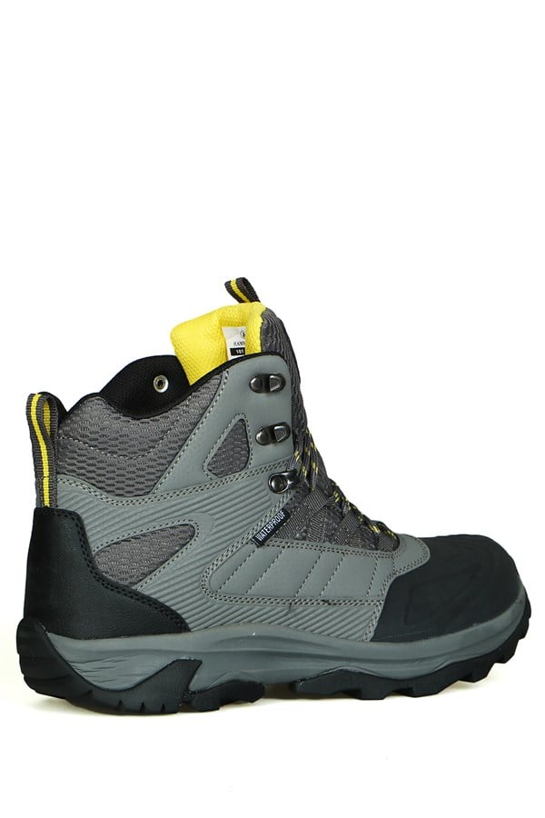 Waterproof Grey Outdoor Men's Boots
