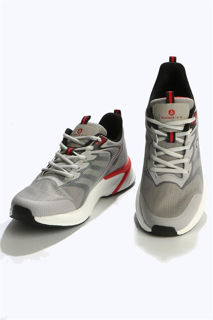 Bagona Grey Men's Athletic Shoes