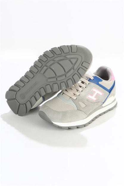 Grey Blue Women's Sports Shoes
