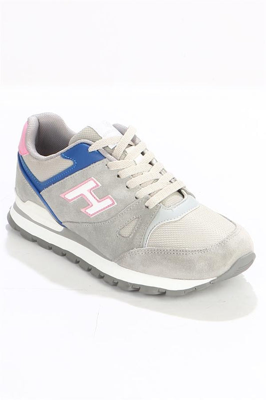 Grey Blue Women's Sports Shoes