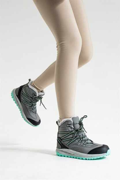 Waterproof Grey Outdoor Women's Boots
