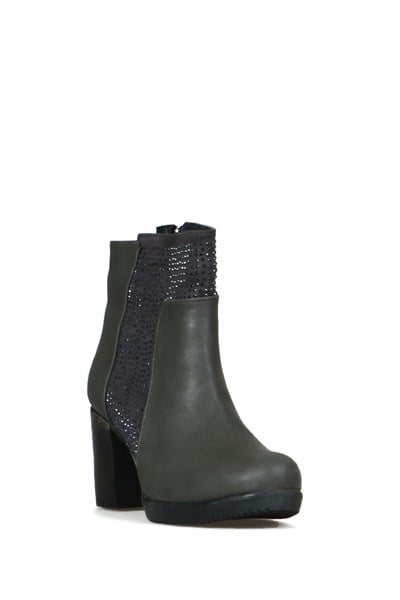 Grey Female Boots