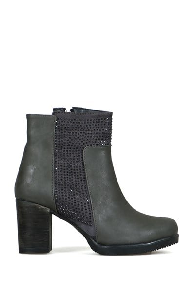 Grey Female Boots