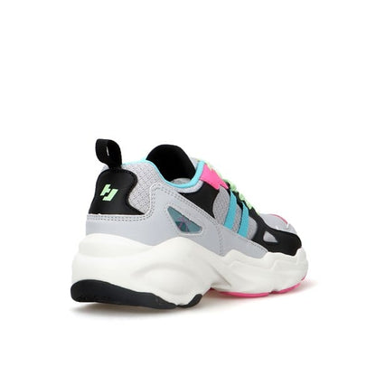 Rio Grey Pink Turquoise Women's Athletic Shoes