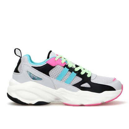 Rio Grey Pink Turquoise Women's Athletic Shoes