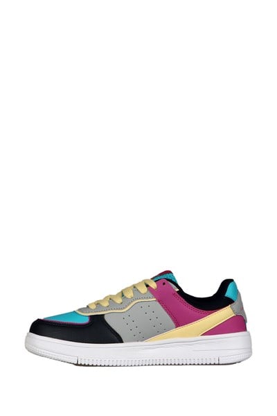 Compas Grey And Black Women's Sports Shoes