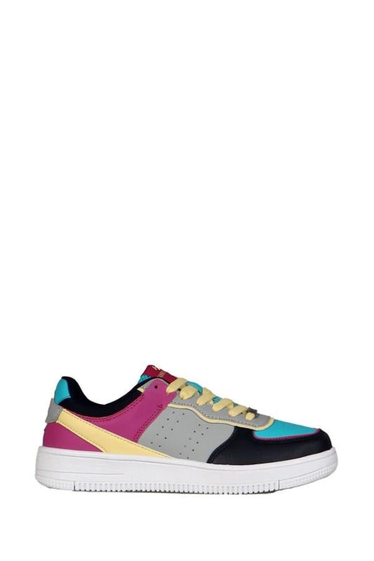 Compas Grey And Black Women's Sports Shoes