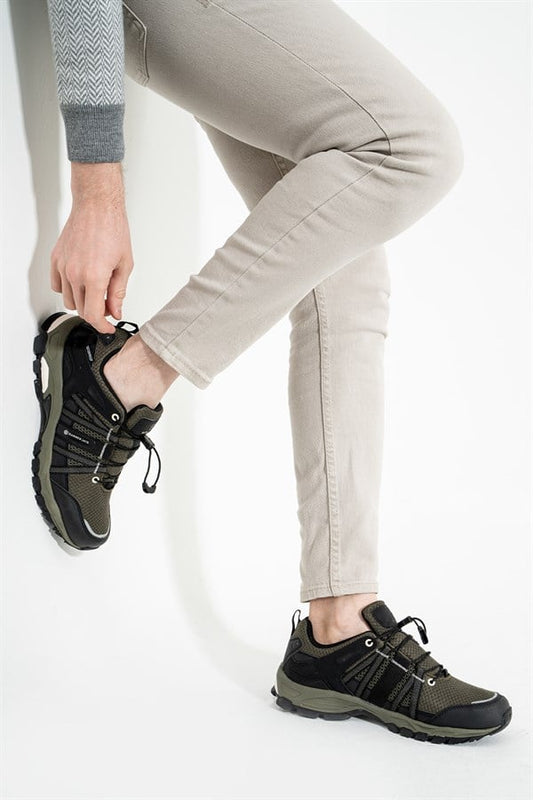 Migos Waterproof Khaki Outdoor Men's Shoes