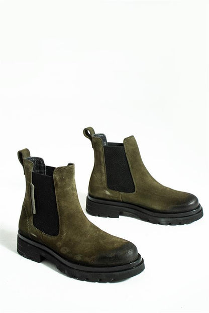 Khaki Male Boots