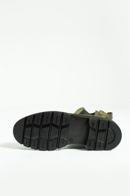 Khaki Male Boots