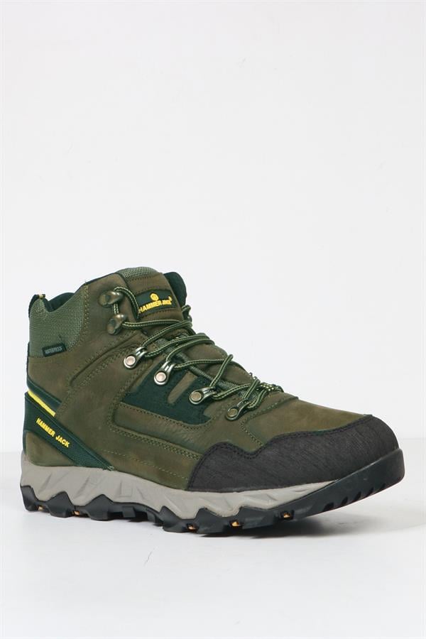 Waterproof Khaki Male Outdoor Boots