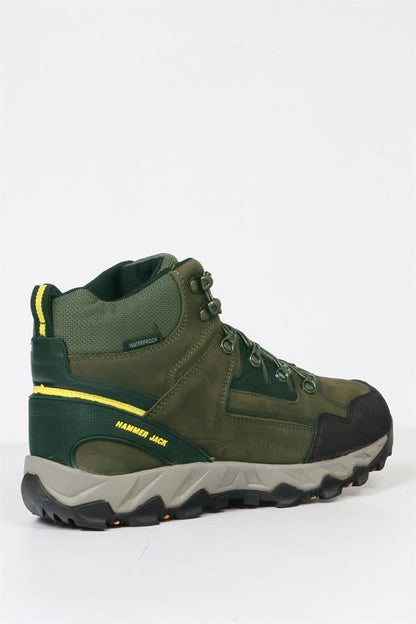 Waterproof Khaki Male Outdoor Boots