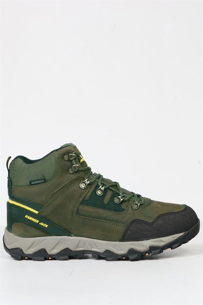 Waterproof Khaki Male Outdoor Boots