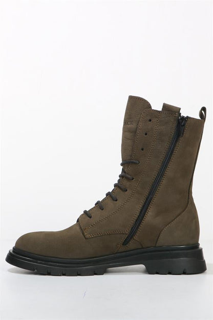 Paulina Khaki Female Boots
