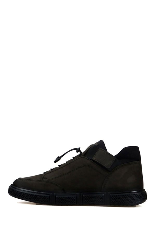 Bilbao Leather Khaki  Men's Boots Made Of Leather