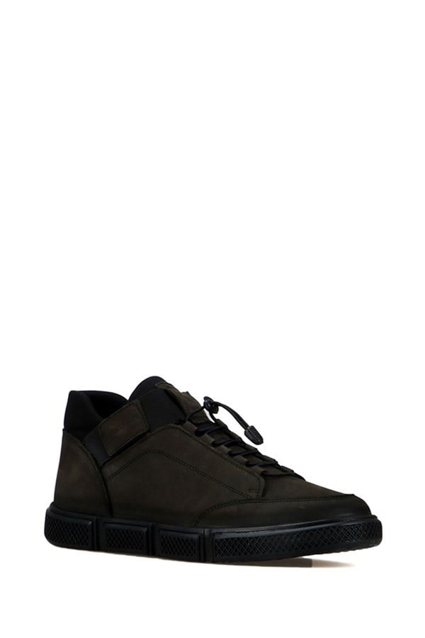 Bilbao Leather Khaki  Men's Boots Made Of Leather