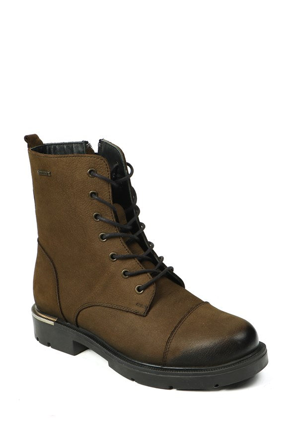 Genuine Leather Khaki Torje Outdoor Women's Boots