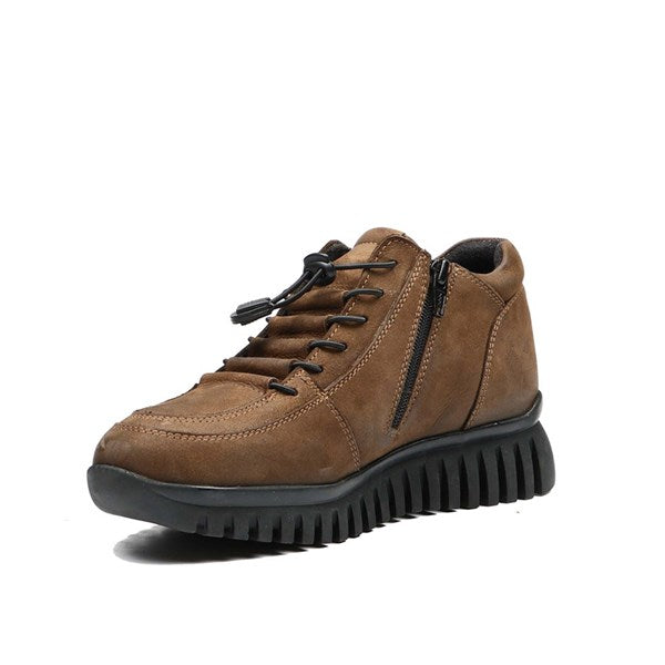 Real Leather Khaki Torje Women's Boots