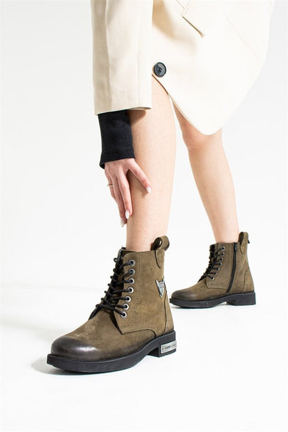 Genuine Leather Woman's Boots