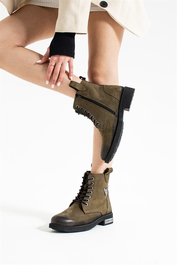 Genuine Leather Woman's Boots