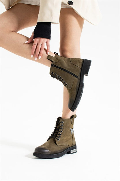 Genuine Leather Woman's Boots