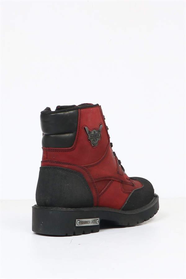 Genuine Leather Bordo  Women's Boots.
