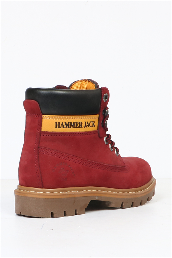 Genuine Leather Maroon Boots