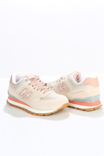 Chile Genuine Leather Lotus Coral Women's Sports Shoes