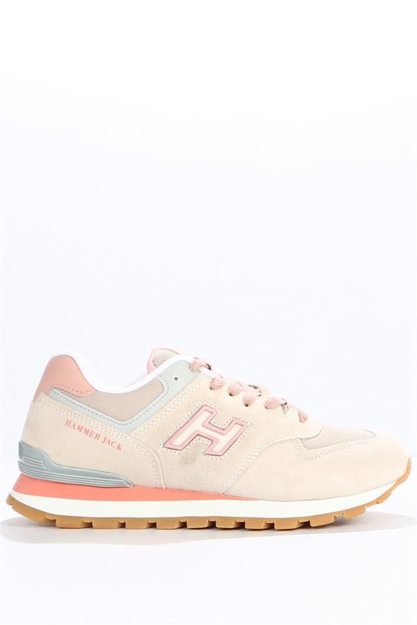 Chile Genuine Leather Lotus Coral Women's Sports Shoes