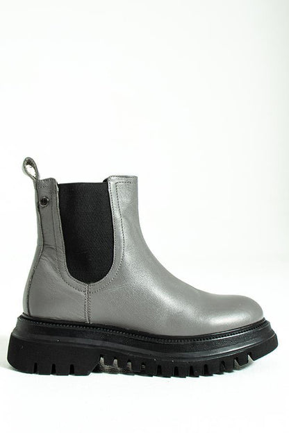 Diana Genuine Leather Grey Outdoor Women's Boots